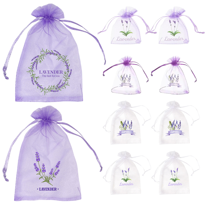 20 ชิ้น ถุงตาข่ายลายลาเวนเดอร์ - Dried Flower Bulk บทวิจารณ์และราคา