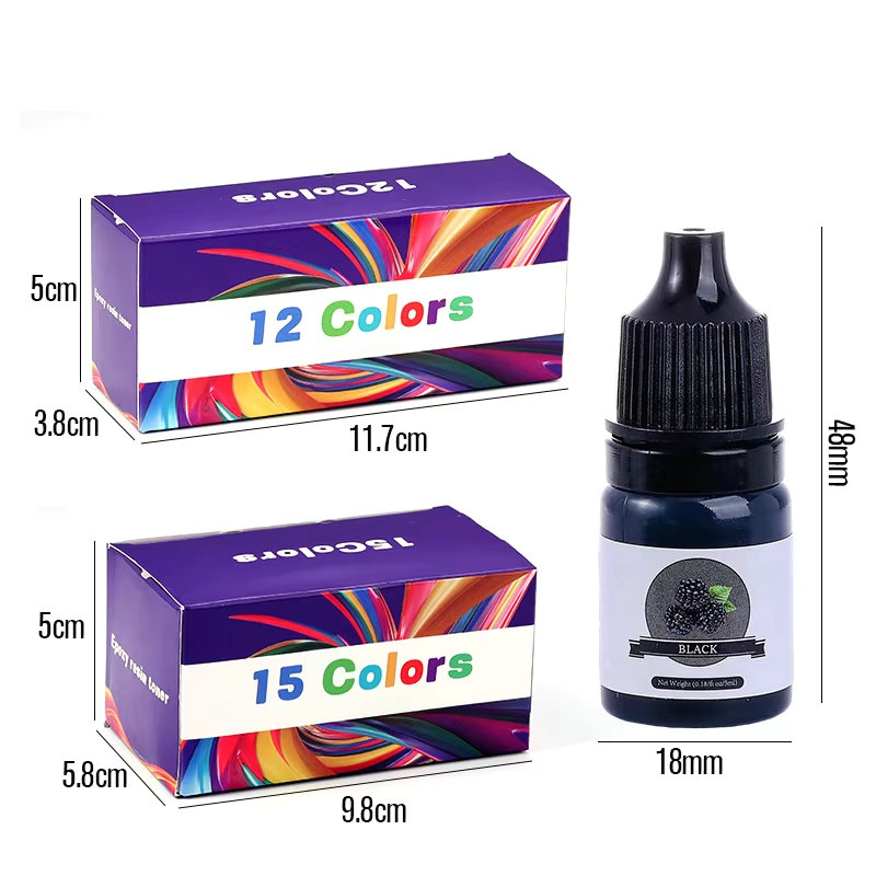 สีผสมเรซิ่นอีพ็อกซี่ 24 สีสดใส - Resin Jewelry Kit บทวิจารณ์และราคา