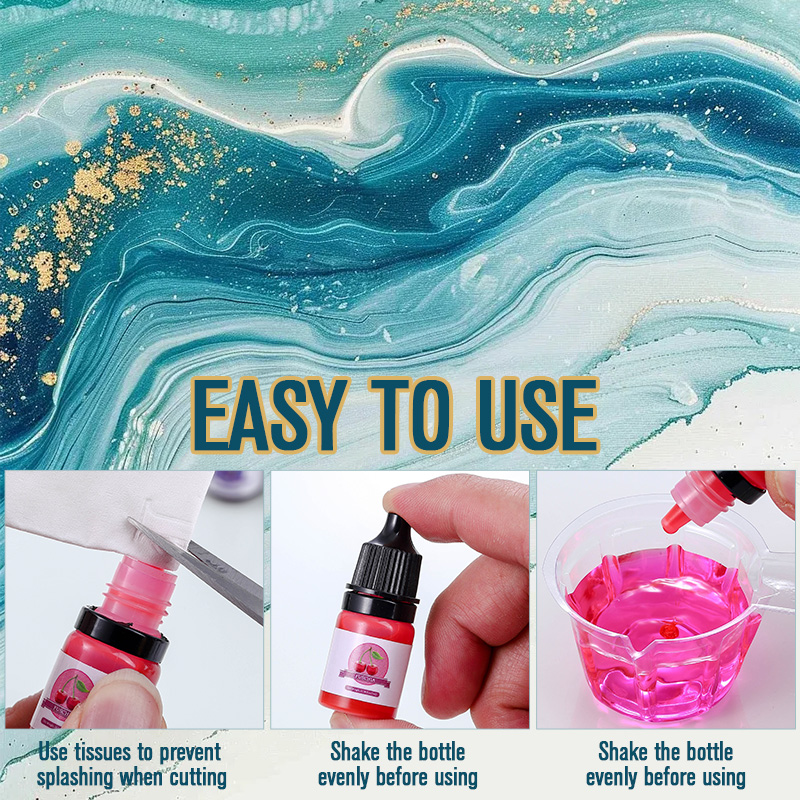 สีผสมเรซิ่นอีพ็อกซี่ 24 สีสดใส - Resin Jewelry Kit บทวิจารณ์และราคา