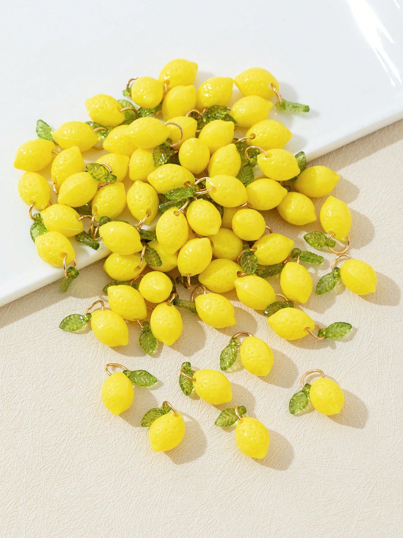จี้เรซิ่นรูปเลมอน 3 มิติ 10 ชิ - Resin Crafts Diy บทวิจารณ์และราคา