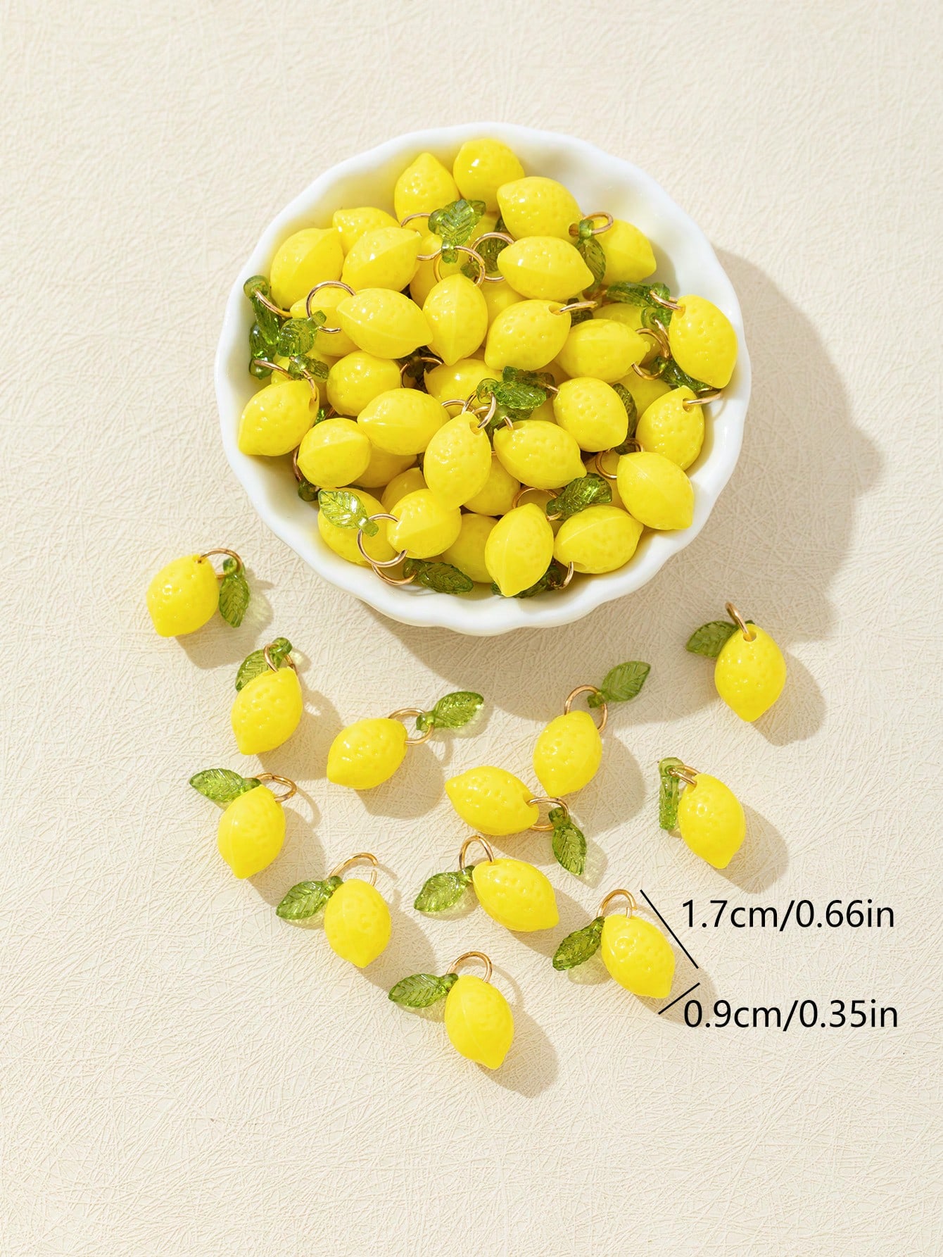 จี้เรซิ่นรูปเลมอน 3 มิติ 10 ชิ - Resin Crafts Diy บทวิจารณ์และราคา