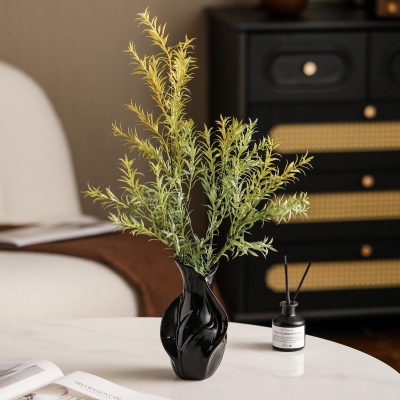 Nordic แจกันเซรามิคบทคัดย่อหญ้ - Dried Flower Bulk บทวิจารณ์และราคา