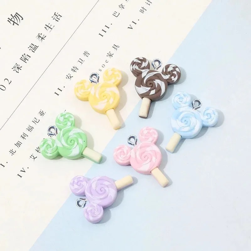 ชาร์มเรซิ่นรูปขนมหวานน่ารัก 10 - Resin Crafts Diy บทวิจารณ์และราคา