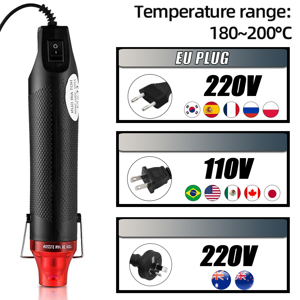 300W HOT AIR GUN แบบพกพา Mini  - Heat Gun Small บทวิจารณ์และราคา