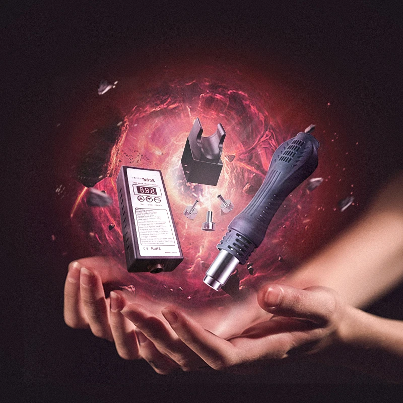 ปืนเป่าลมร้อน 8858 ขนาดเล็กแบบ - Heat Gun Small บทวิจารณ์และราคา